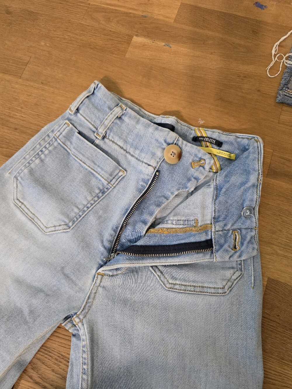 Maeve The Denim Colette Cropped Wide-Leg Jeans 24 Anthropologie - Picture 10 of 13